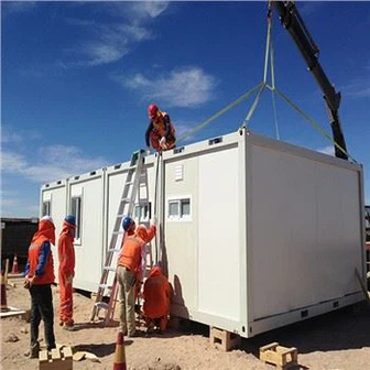 Einfach zu installierende Flatpack-Containerhäuser