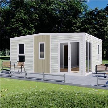 Einfach zu installierendes, vorgefertigtes, erweiterbares Containerhaus