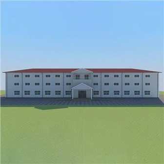 Schnell installierendes Stahlkonstruktionshotel