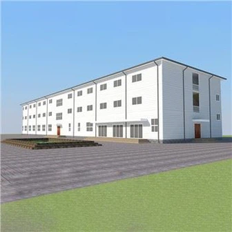 Heavy Floor Loading Stahlkonstruktion Hotel