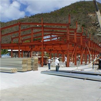 Vorgefertigte Werkstatt aus schwerem Stahl